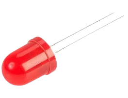 Imagem de um LED vermelho